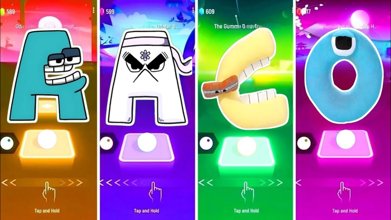 Alphabet Lore Ninja - A 🆚 Alphabet Lore Soft - C 🆚 O. 🎶 Who Is Best?🎵 Tell We? 😍