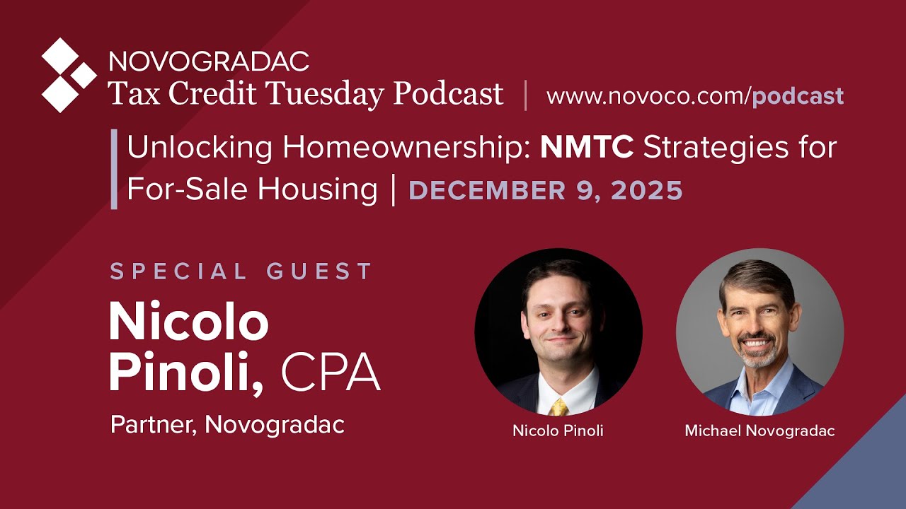 Dec  9, 2025  Unlocking Homeownership  NMTC Strategies for For Sale Housing