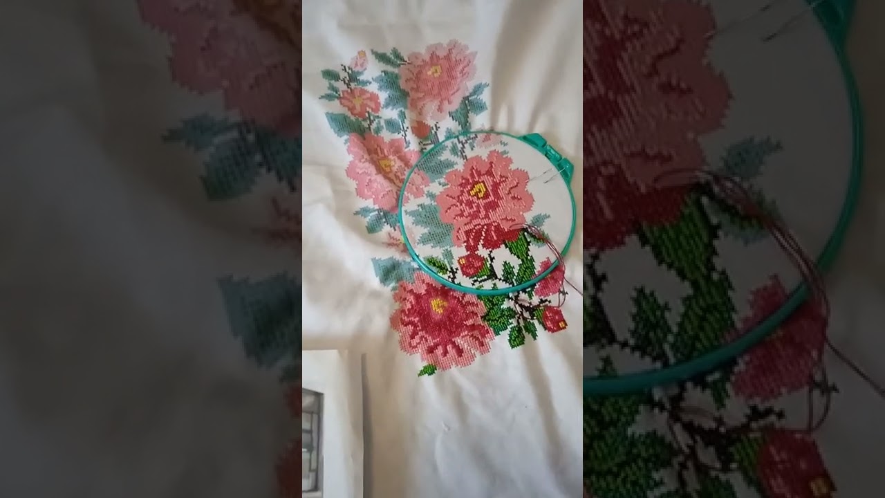 Вишиванка по заготовці нитками.вишито за тиждень