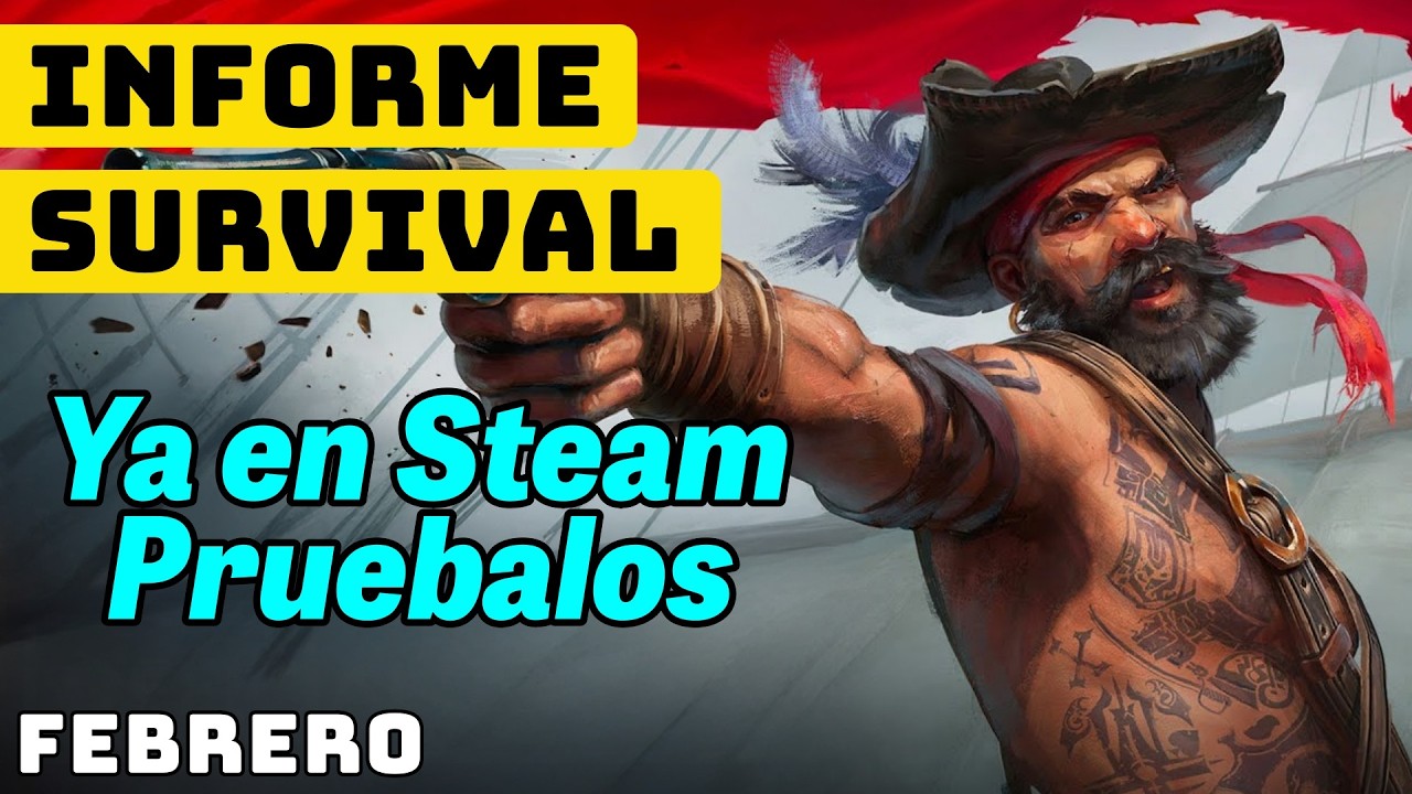 Informe Survival FEB 2026 - Subnautica 2  y survivals para Probar YA!!