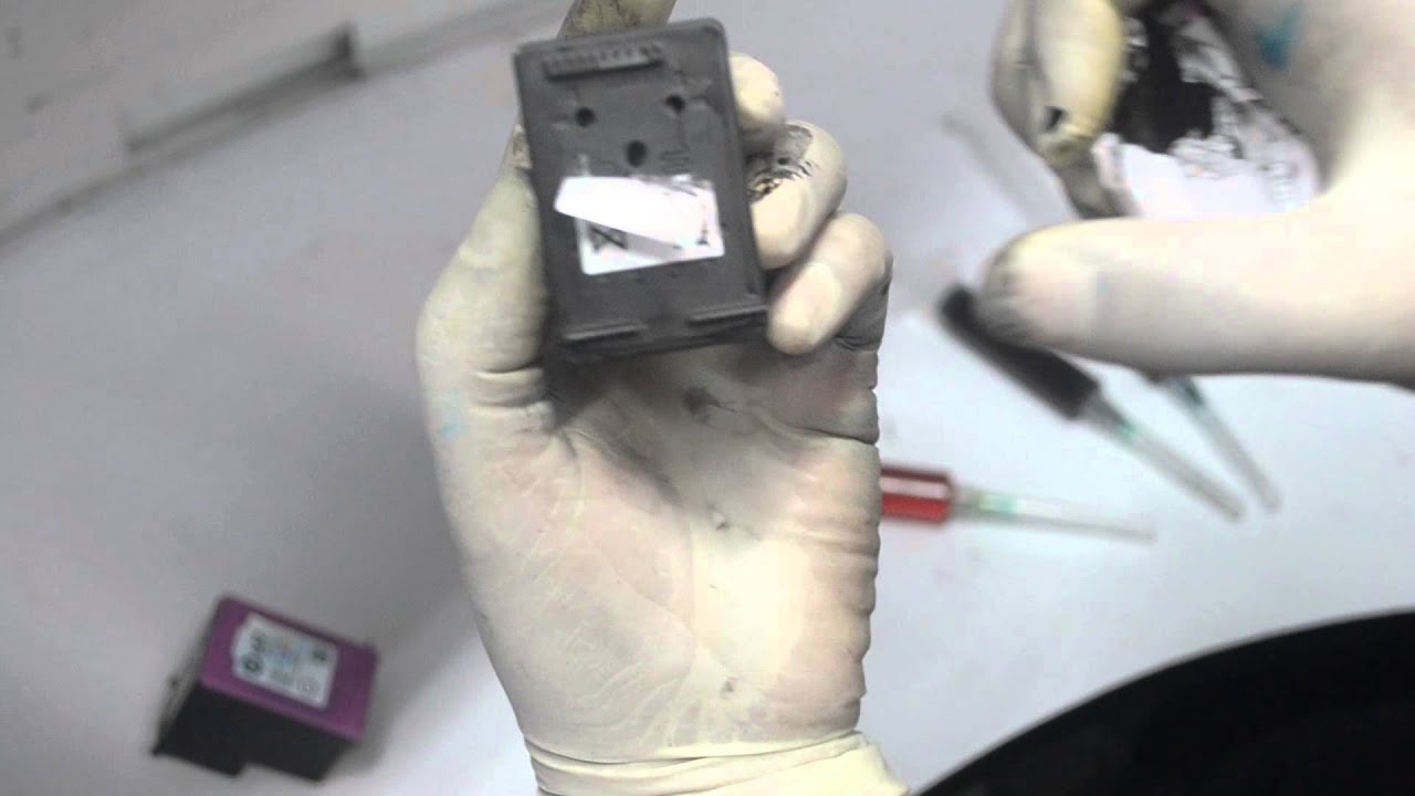 Como recargar un cartucho hp