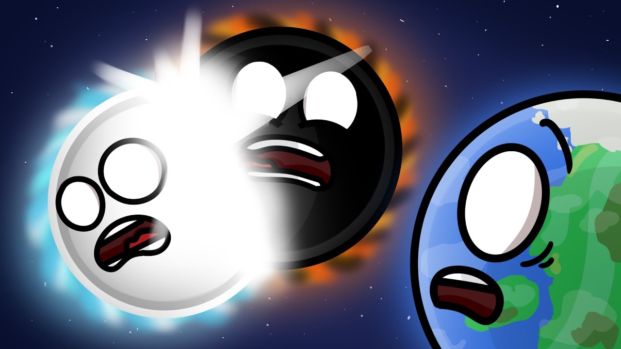¿Y si un Agujero Negro y un Agujero Blanco Colisionan?