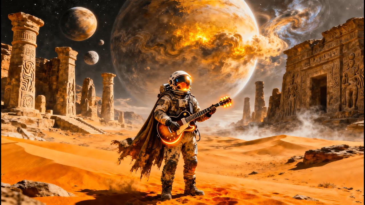 Deep Cosmic Psychedelic Rock | Floating Through Space Soundscapes