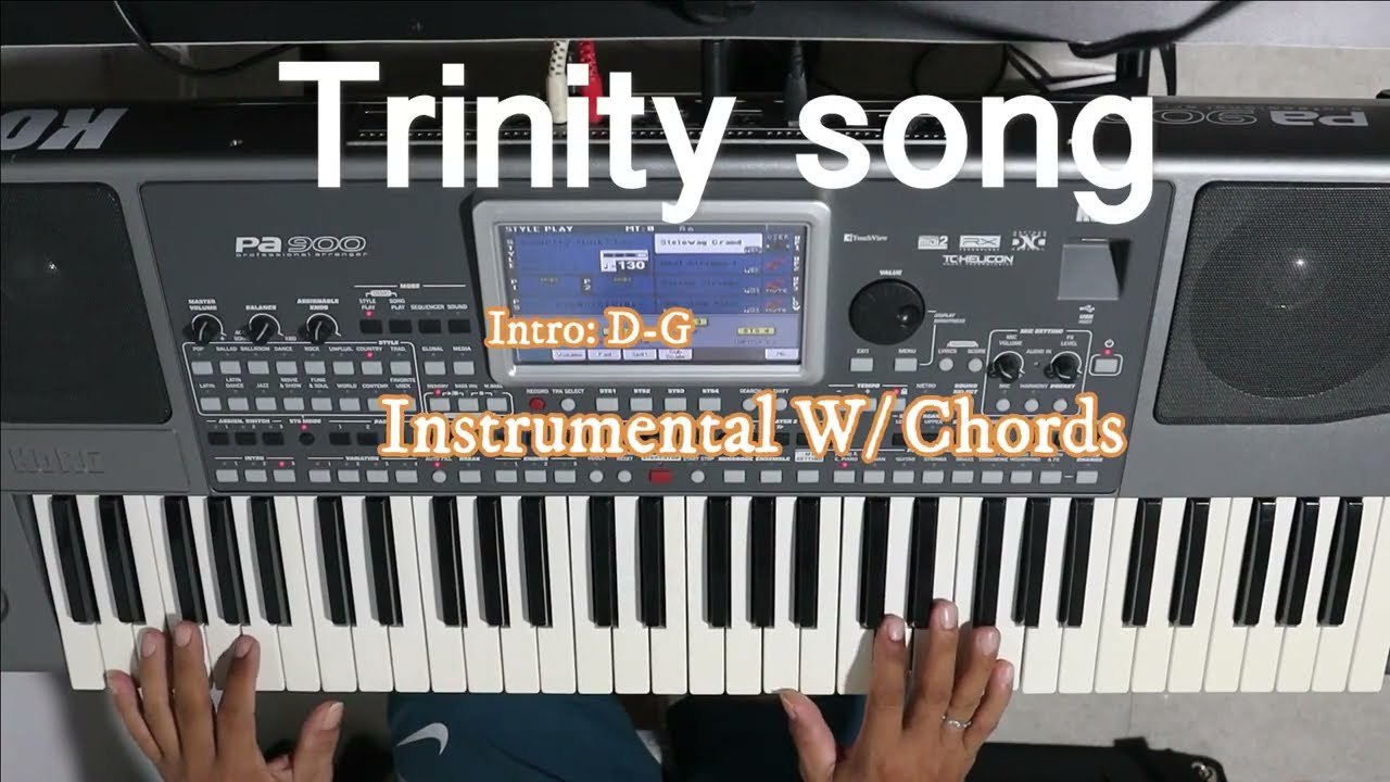 Trinity song (instrumental) Holy Mass song Chords & Lyrics.