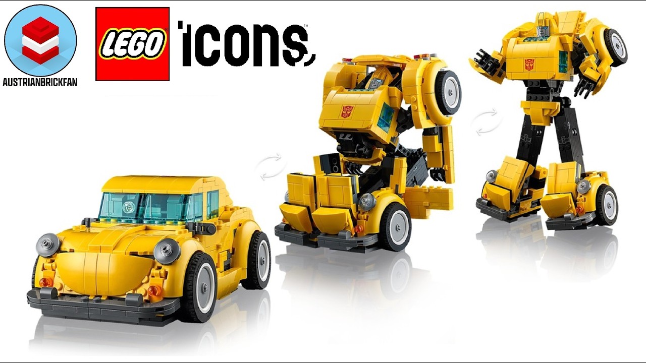 LEGO Transformers 10338 Бамблби — обзор LEGO Speed ​​Build