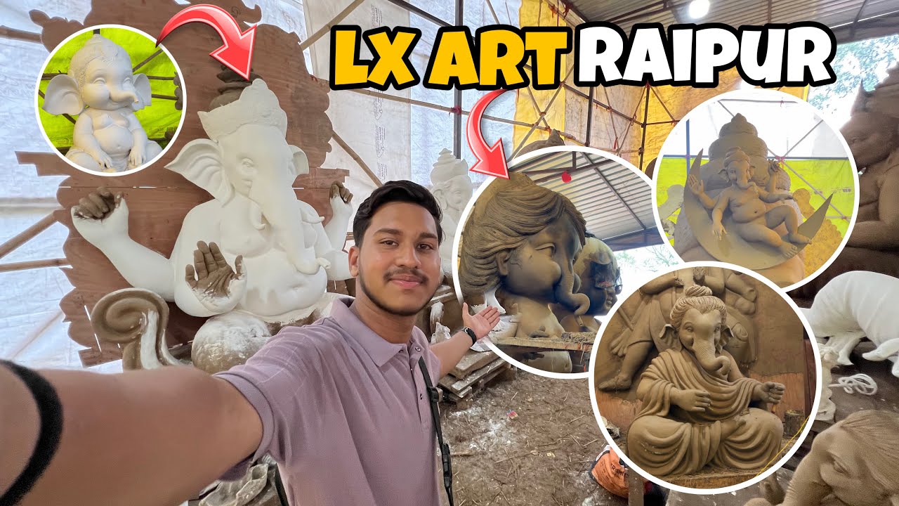LX ART RAIPUR ❤️|ITNI SUNDAR GANESH MURTI ❤️|MAIHOONARSALAAN