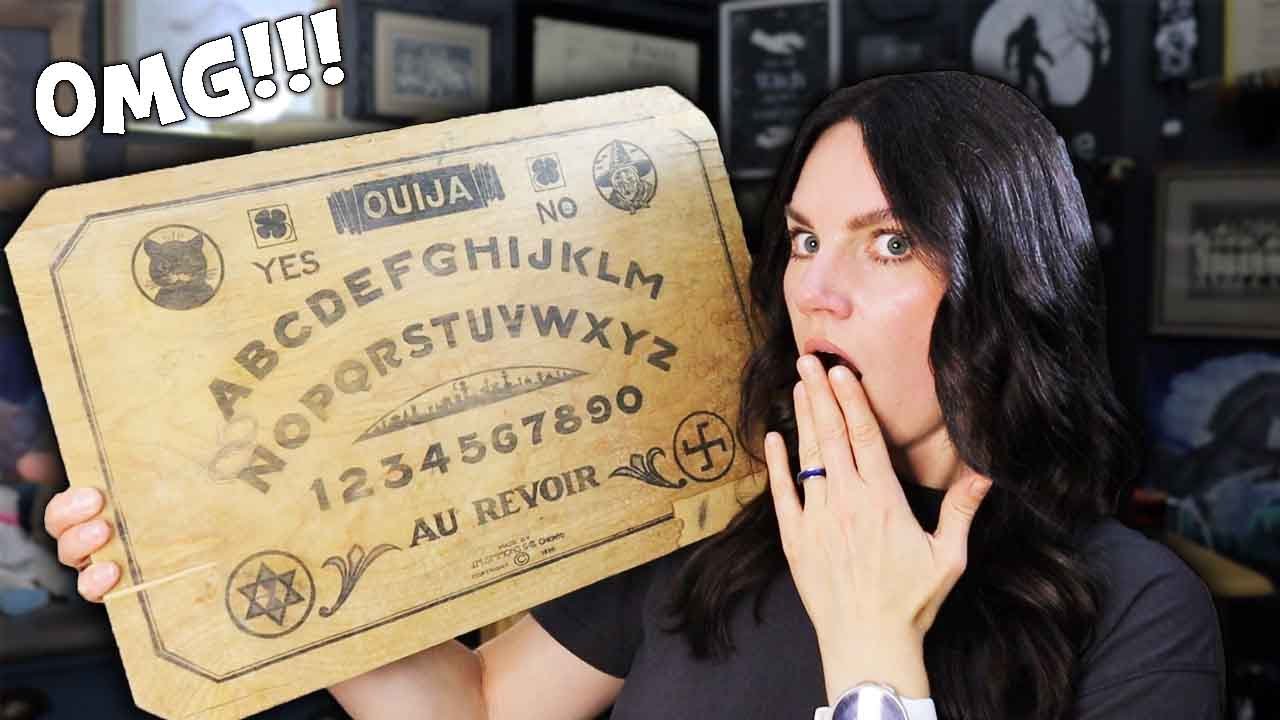 UNBOXING | 1920s RARE J.M. SIMMONS & COMPANY HALLOWEEN OUIJA BOARD