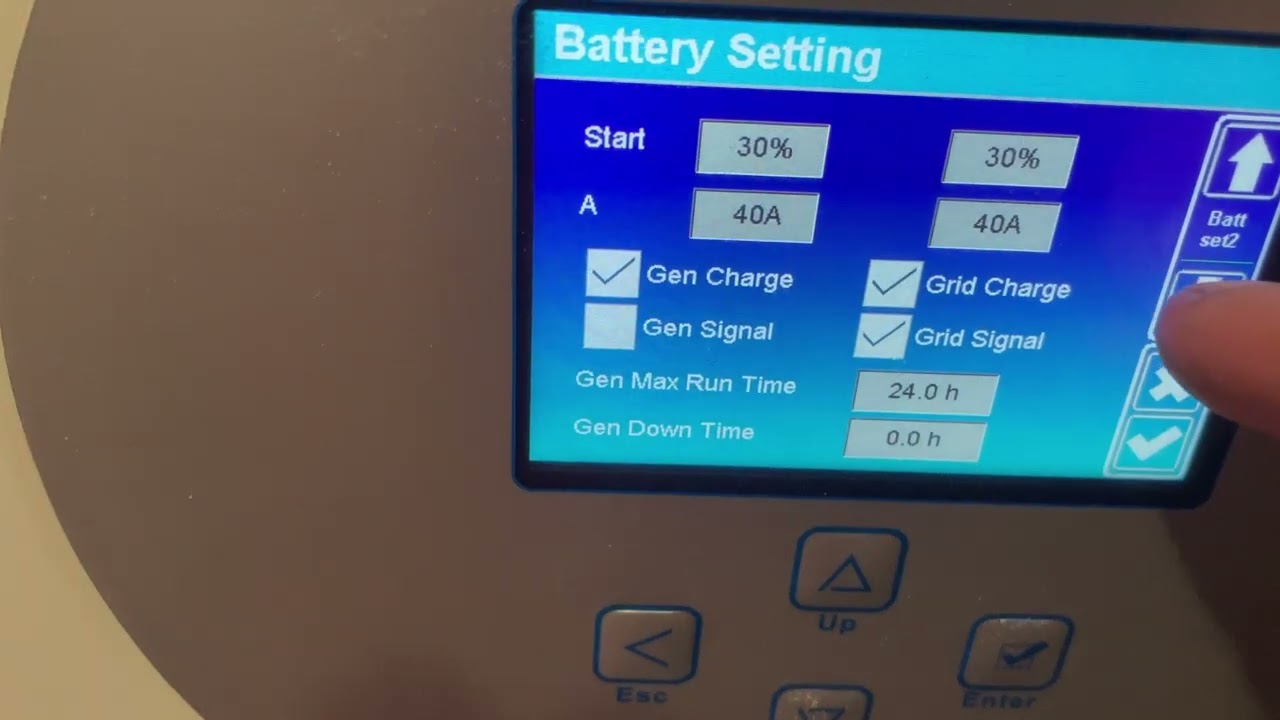 Deye connected with BMS Felicity Solar LPBF48200-H
