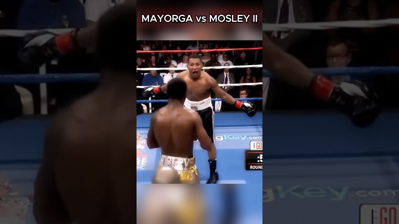 Mosley Puts an End to Mayorga's Cocky Act with a Brutal Knockout