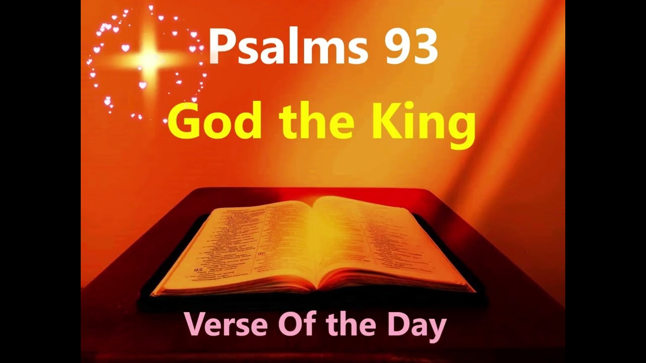 Psalms 93 || Audio Bible || Verse Of the Day || Showers Of Blessings