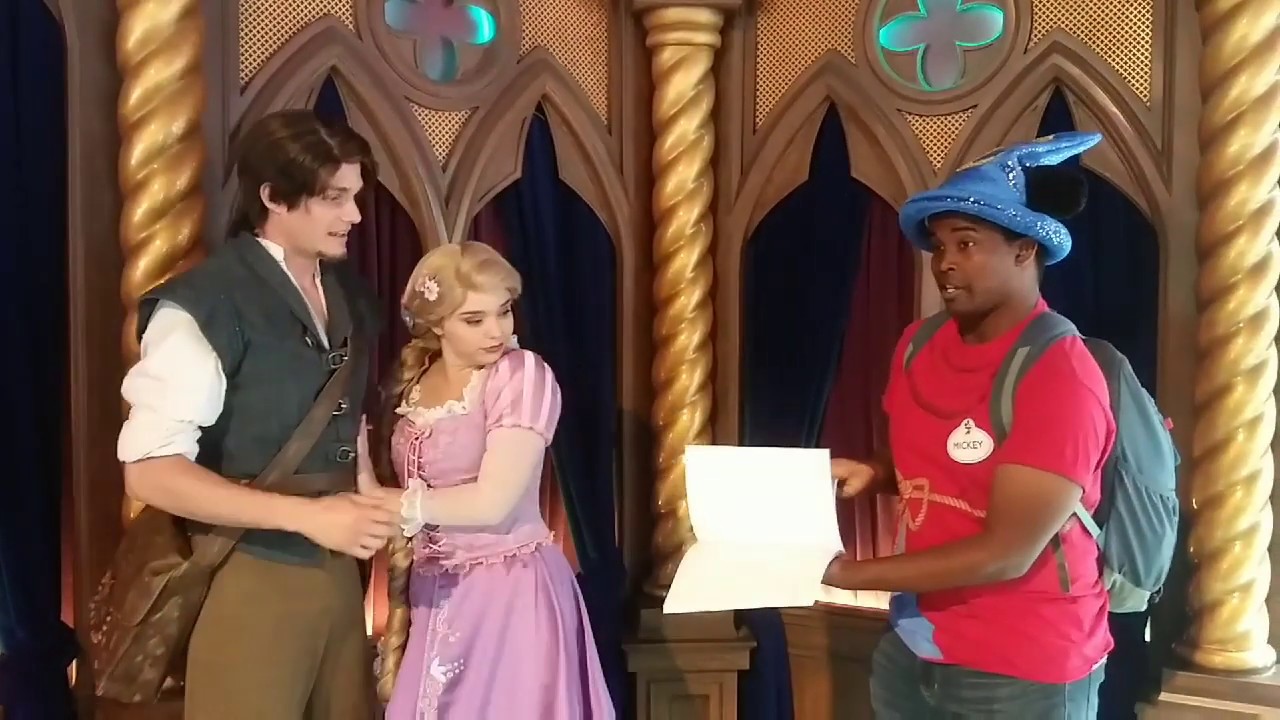 Mysteries and Magic: Performing for Rapunzel and Flynn Rider
