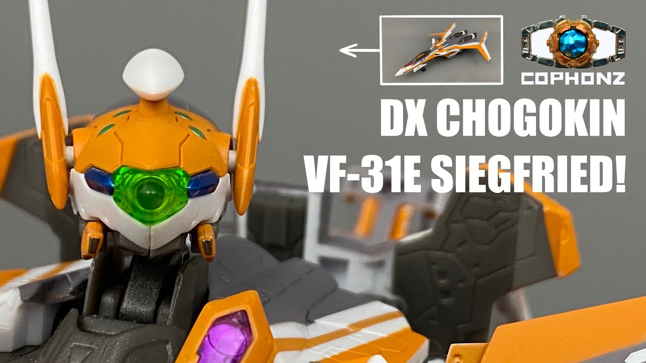 Macross transformed! DX Chogokin VF-31E Siegfried clear transformation + showcase!