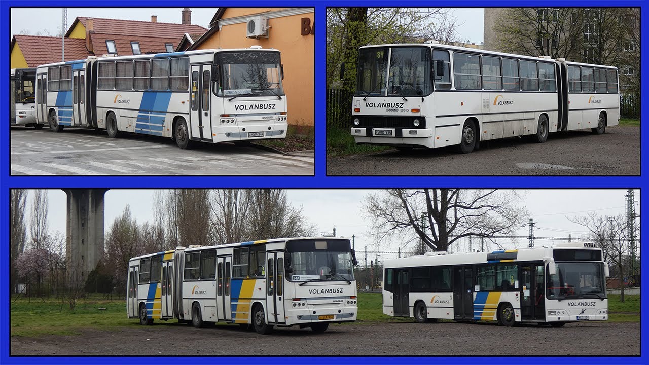 Ikarus buszok Szolnokon és Jászberényben