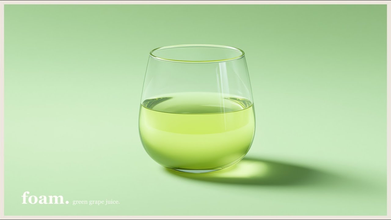 green grape juice.