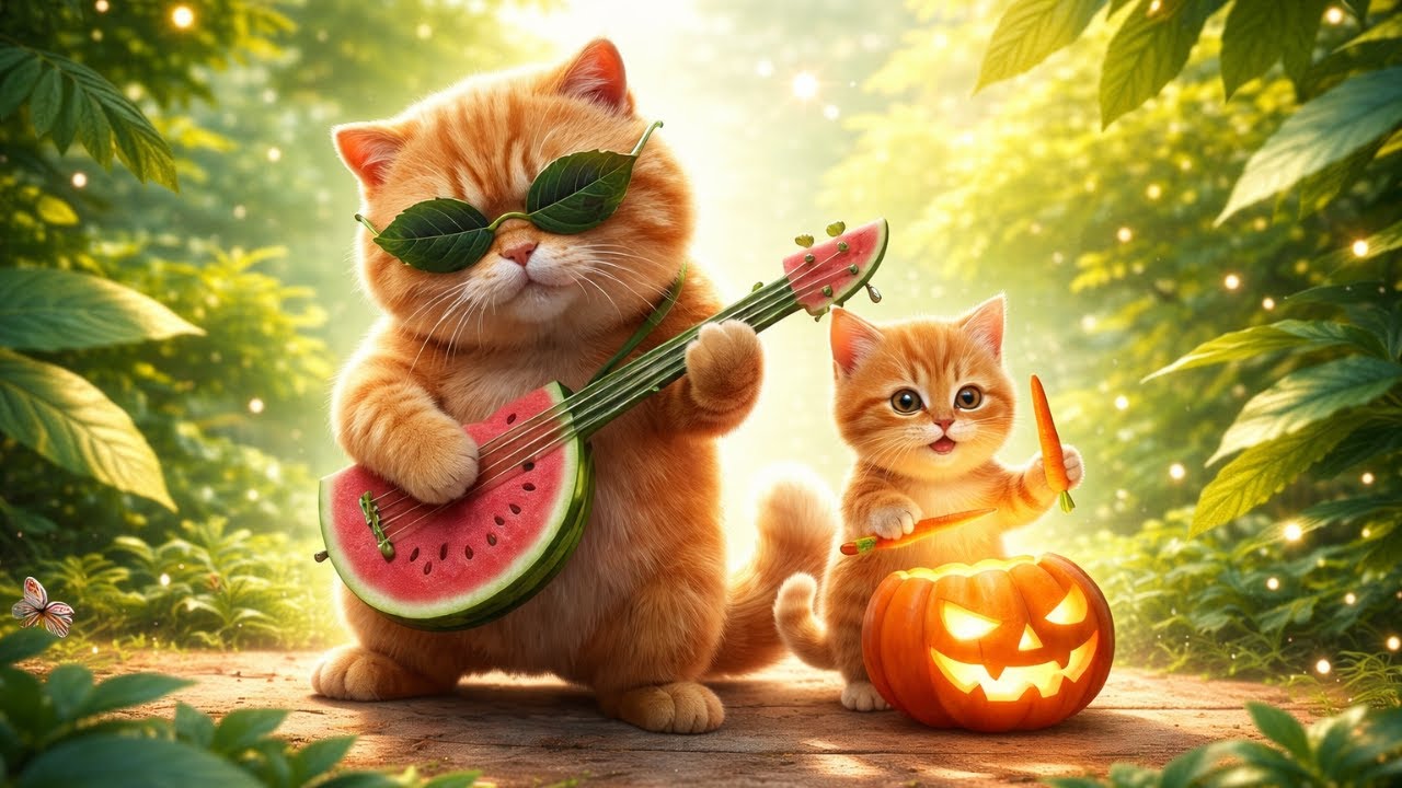 This Mama Cat Turned a Quiet Garden Into a Magical Firefly Concert ✨