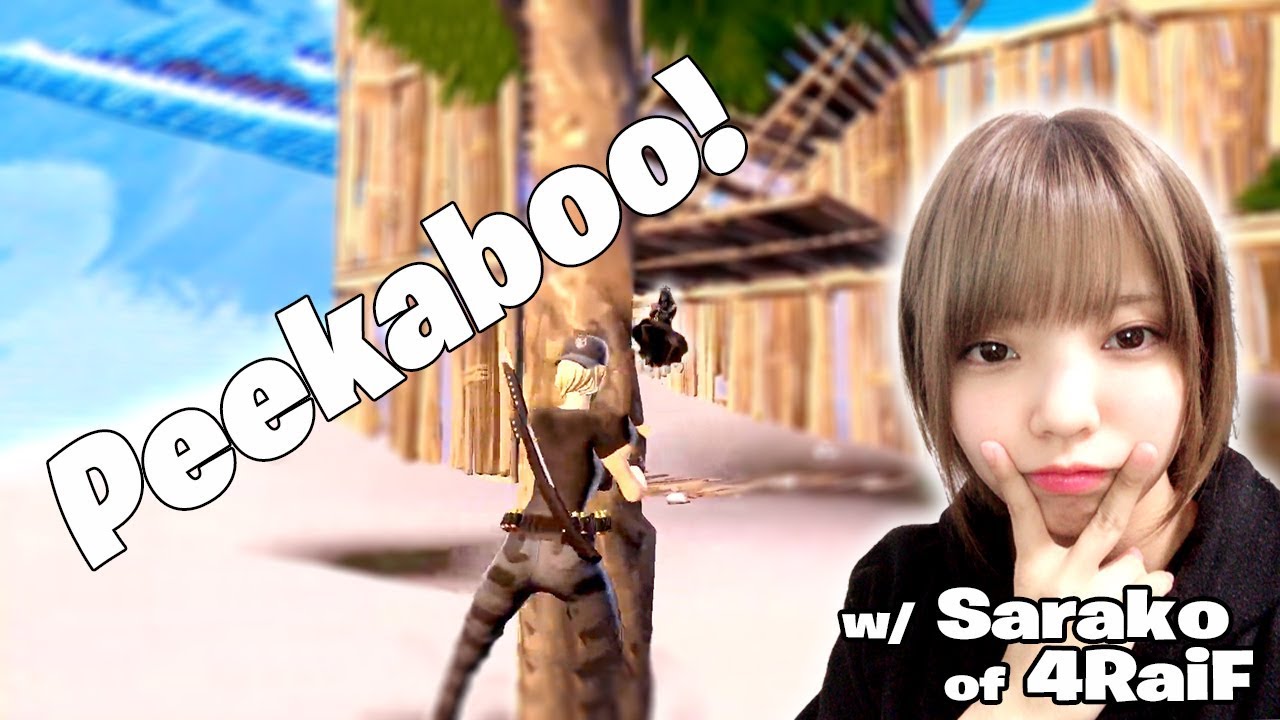 [Fortnite]High Kill Game w/ Japanese Girl Gamer Sarako of 4RaiF