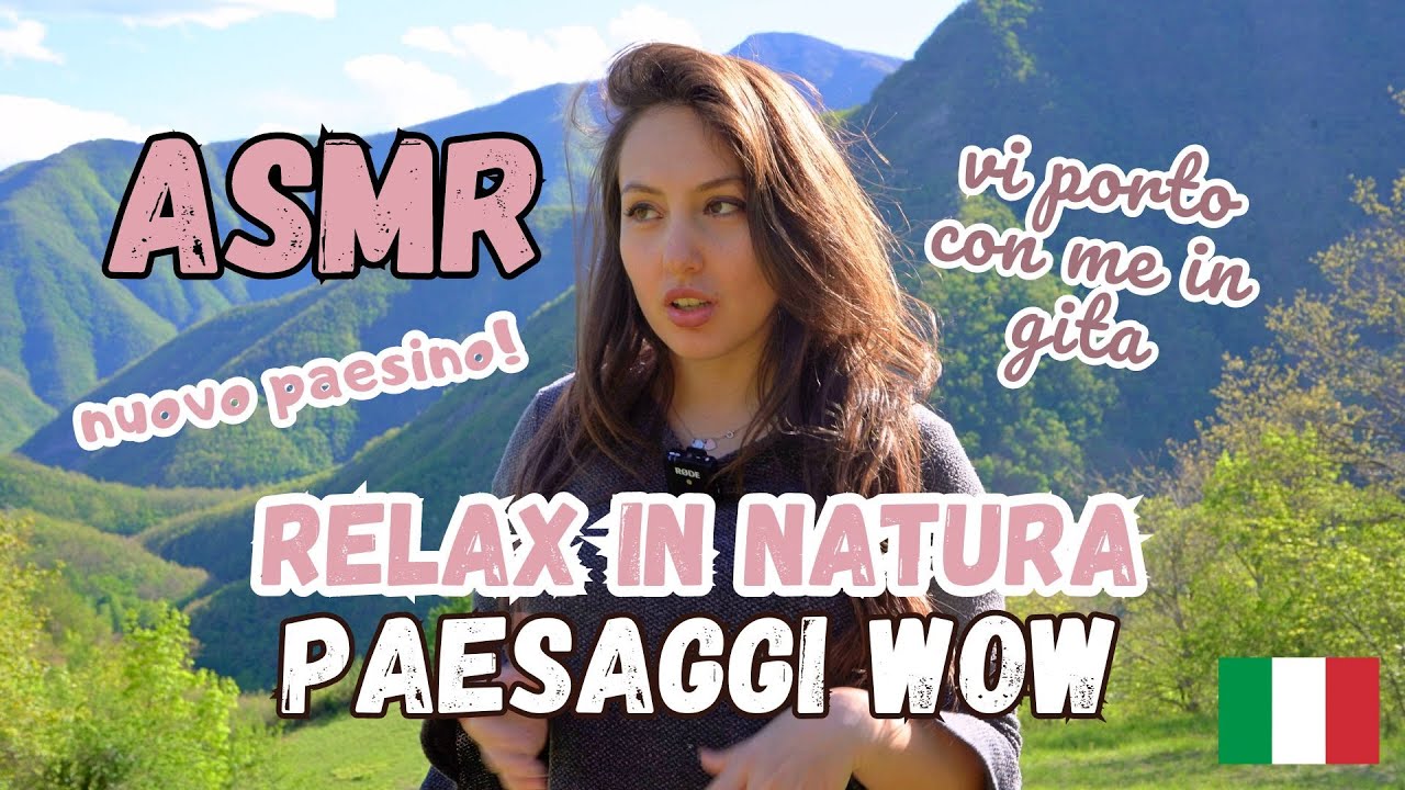 ASMR ITA | Scopriamo un nuovo paesino in Emilia 😻| Pomeriggio in natura a Brugnello 🫶🏻🌳