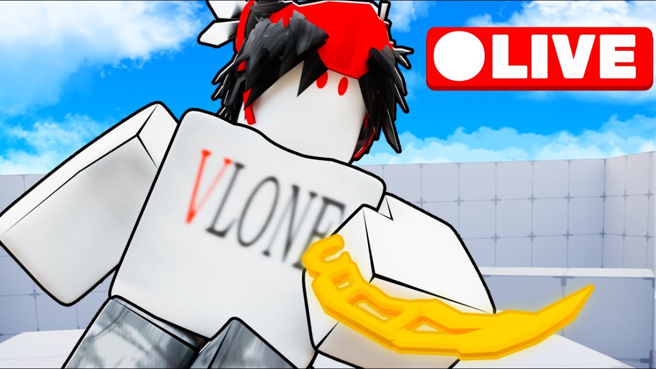 Using KNIFE Against My SUBSCRIBERS In Roblox Rivals!  #rivals #roblox #short #shorts #live #stream