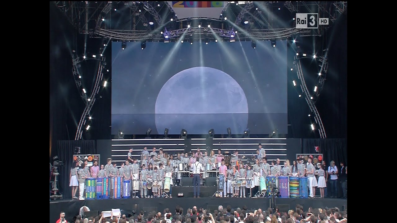 Banda Rulli Frulli - Roma Concertone del 1° Maggio 2016 da Rai3 HD