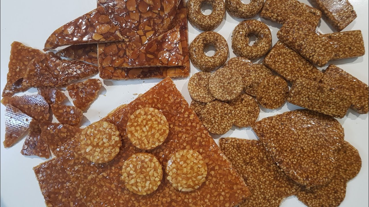 نوكاتين باللوز   نوكاتين بالزنجلان  comment faire une nougatine pour décorer ses gateaux?