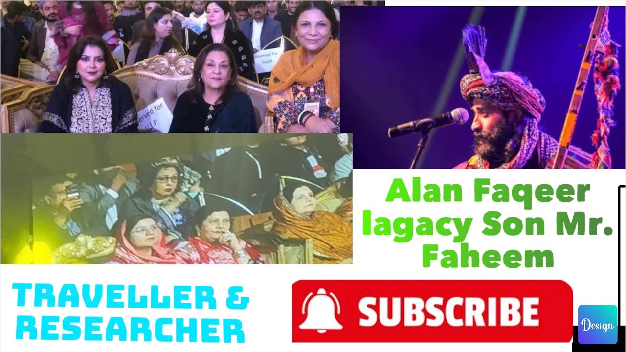 Alf allah mem muhammad x Alan Faqeer Lagacy Faheem at literature festival ,Global palace, Hyderabad 