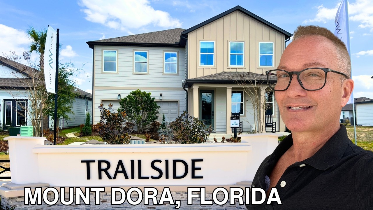 TRAILSIDE BY ASHTON WOODS | MOUNT DORA FLORIDA | NEW HOME TOUR