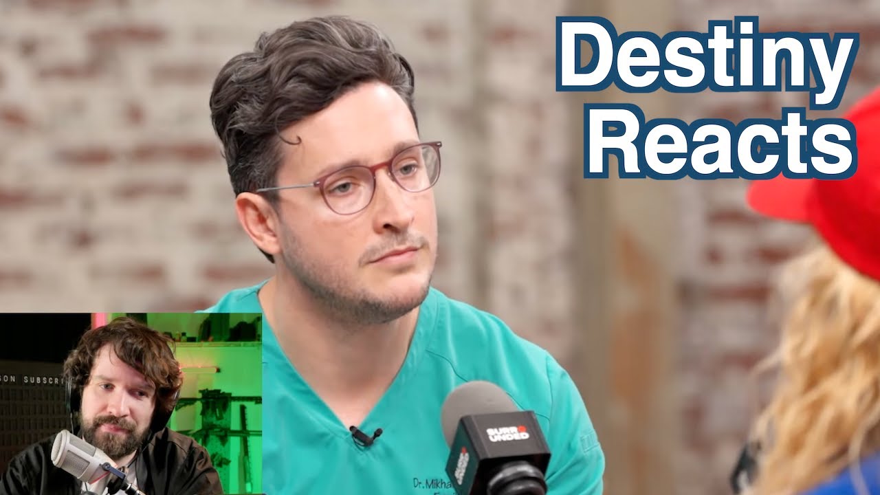 Dr. Mike vs 20 RFK Jr. supporters - Reaction by Destiny