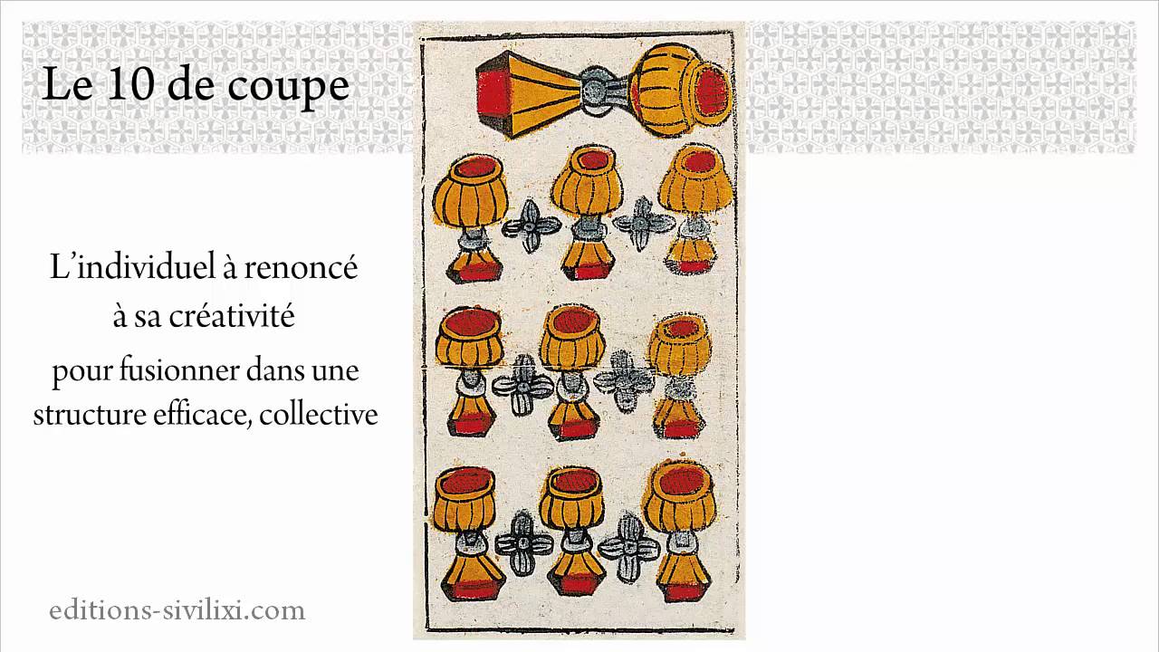 Interprétation et signification du 10 de coupe