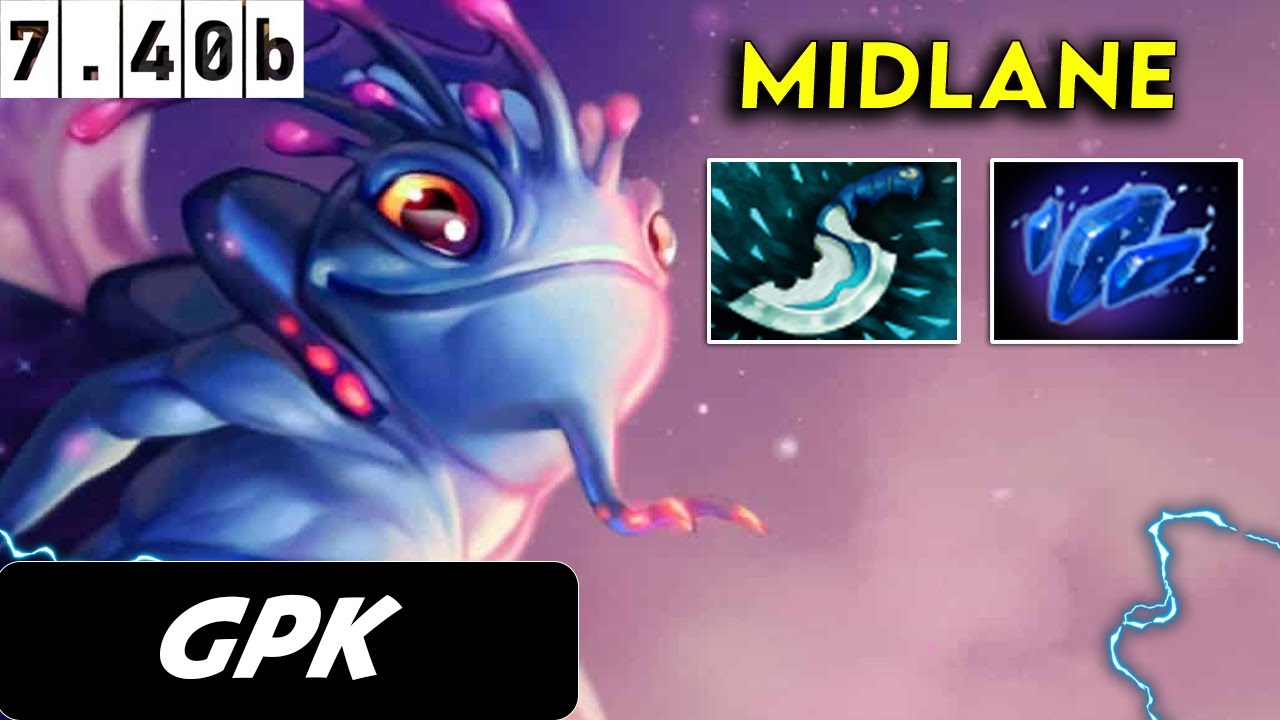 Gpk Puck Midlane - Dota 2 patch 7.40b Pro player Full Gameplay