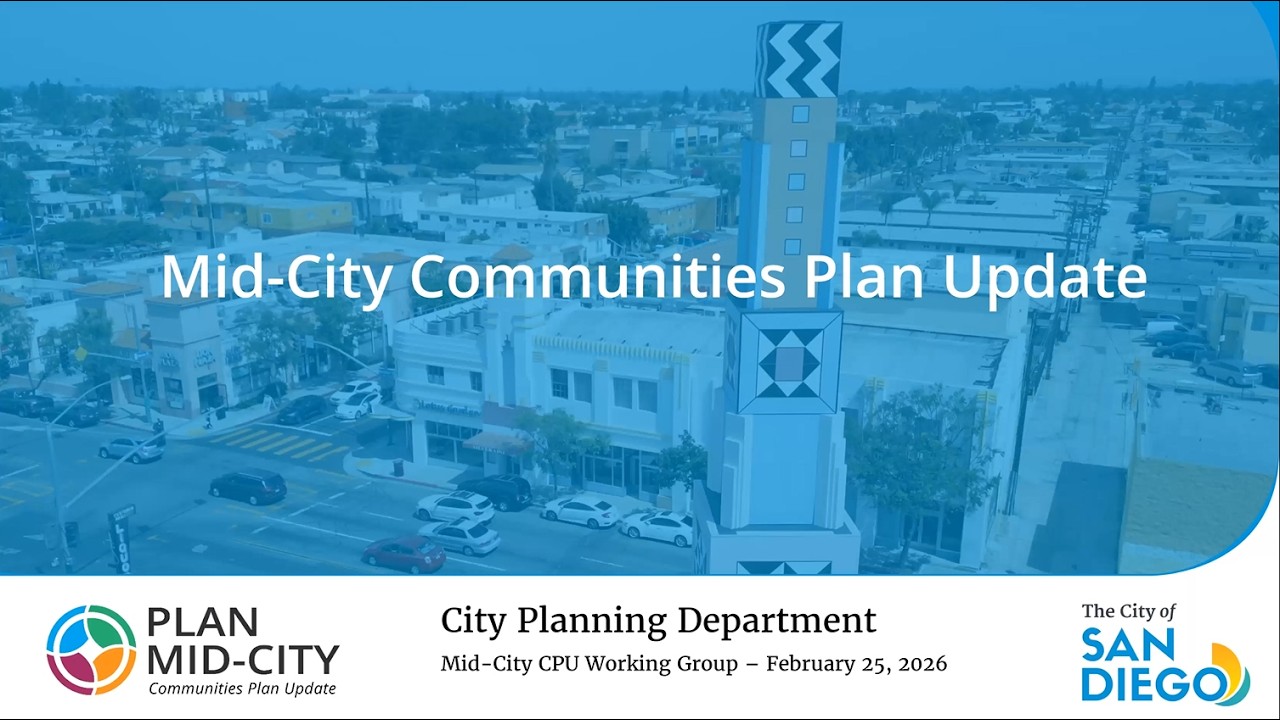 Mid-City Communities Plan Update Working Group Meeting – Feb. 25, 2026 (English)