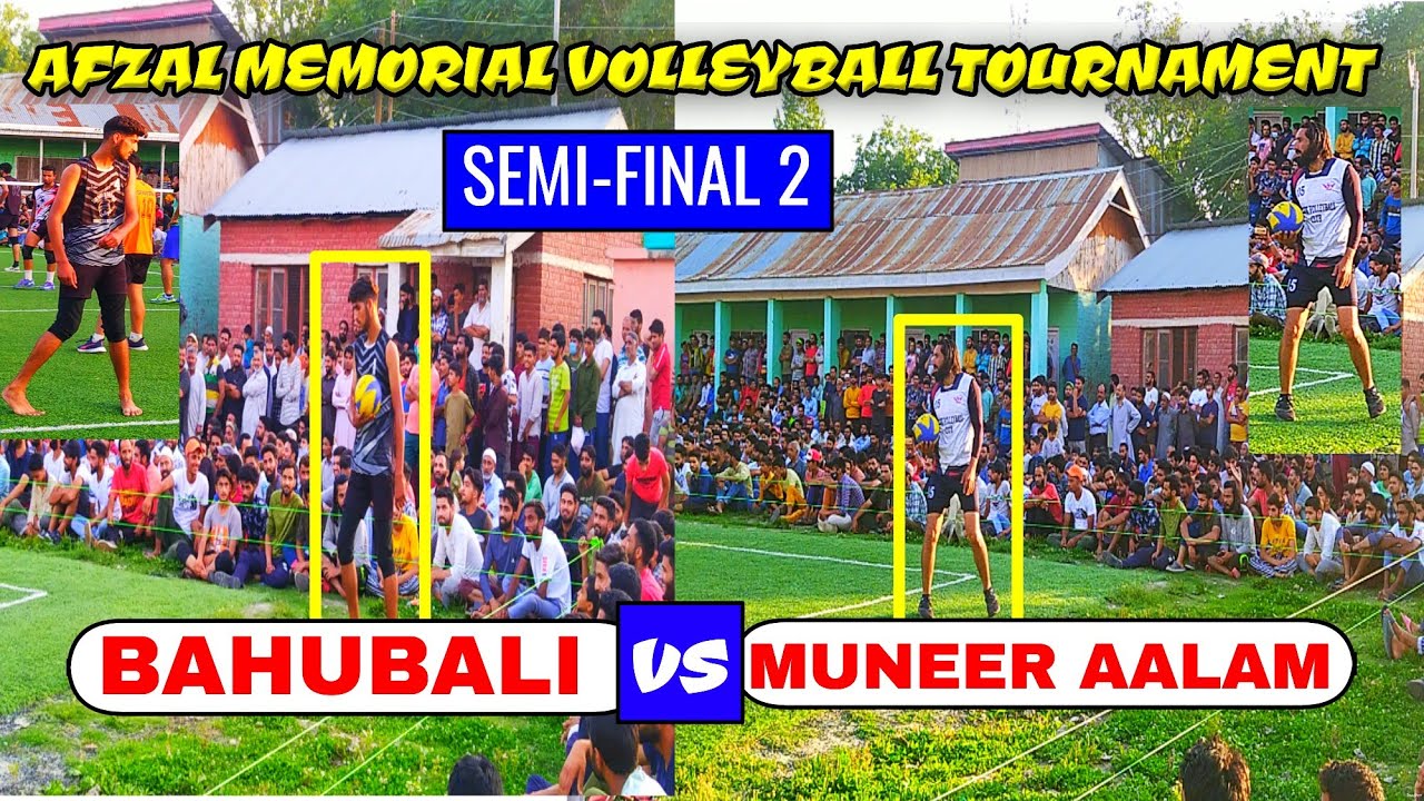 Bahubali Vs Muneer Aalam •• Semi Final 02 •• Brown Munde Volleyball club Vs Elite Volleyball club