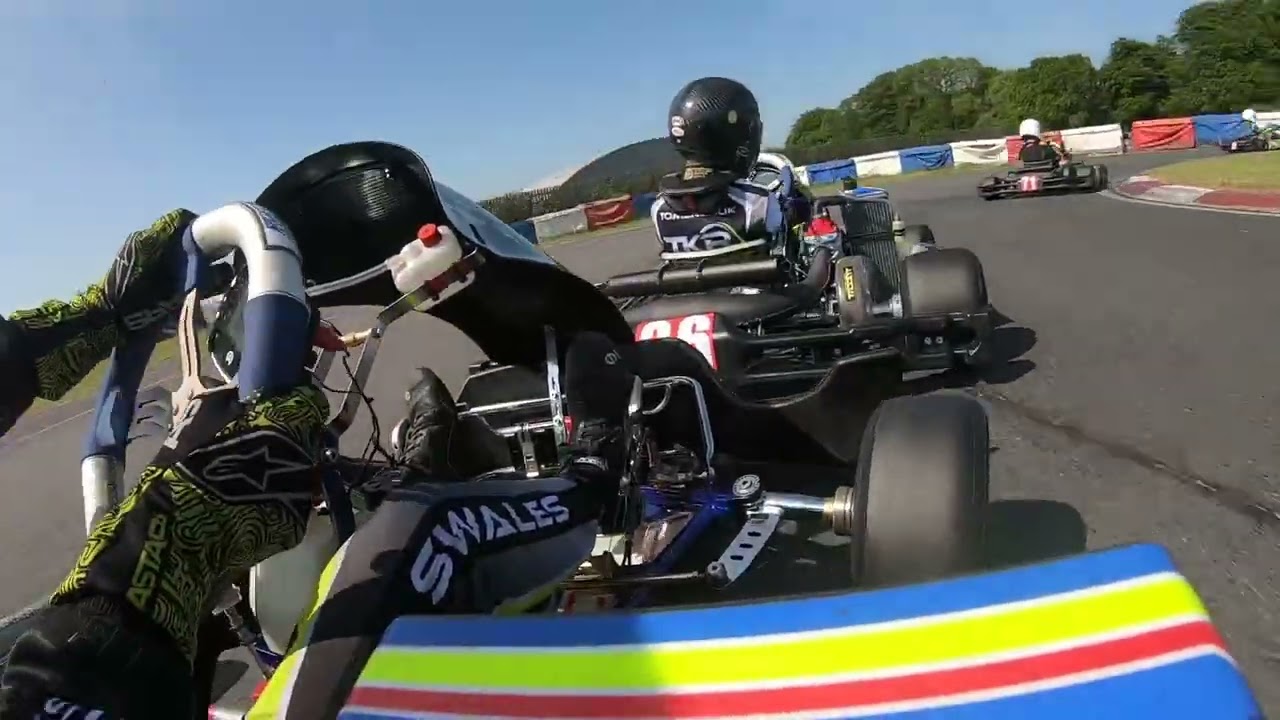 Mansell Raceway Onboard - Junior Rotax - Mansell IKR Round 4