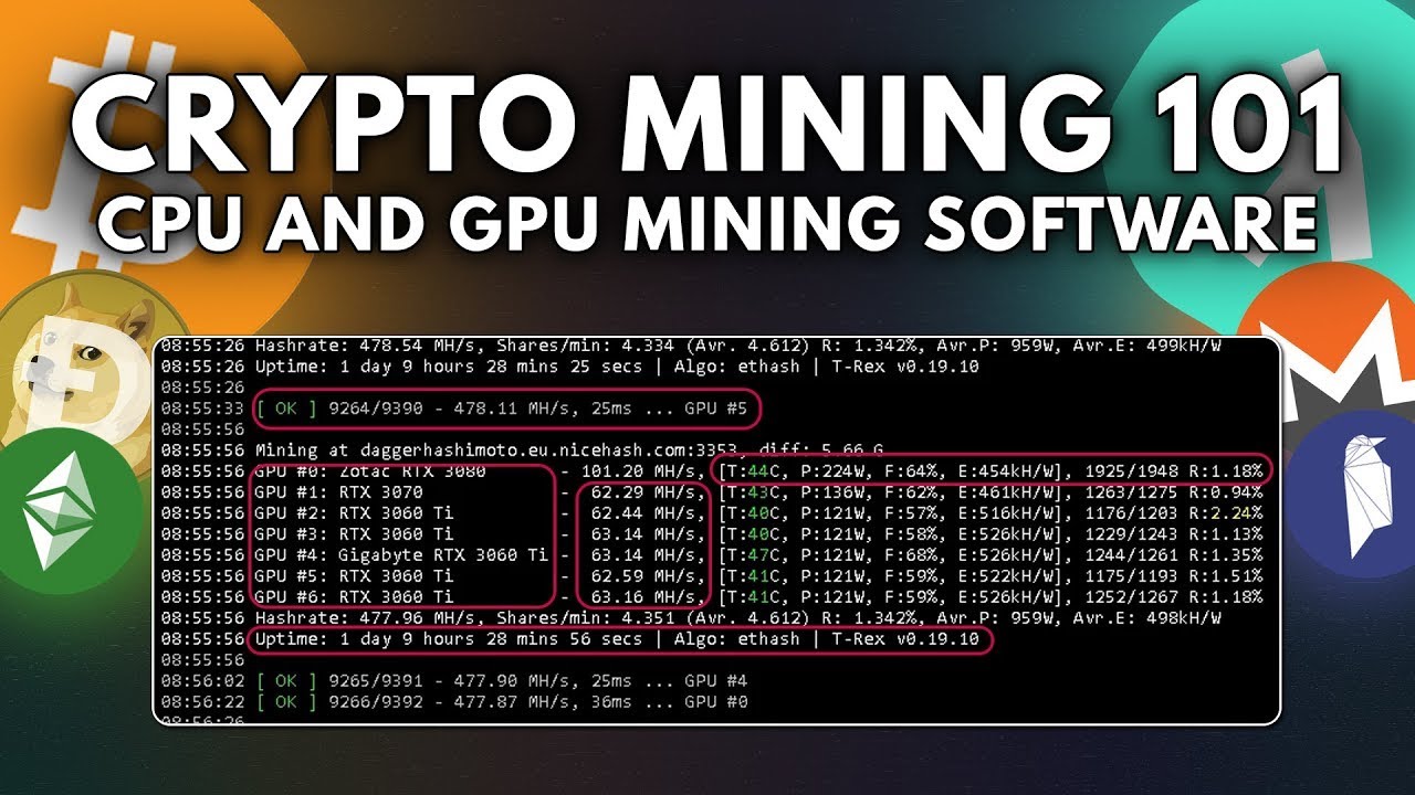 How to easy mining using GPU and CPU | CPU Mining | GPU Mining | Crypto Mining 2025 | Phoenixminer