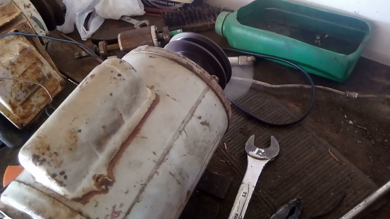 como reverter rotação de motor elétrico de máquina de lavar!
