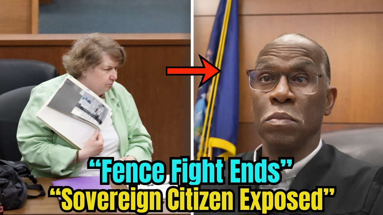 Judge Simpson SHUTS DOWN Sovereign Citizen Fence Dispute After Heated Property Access Fight