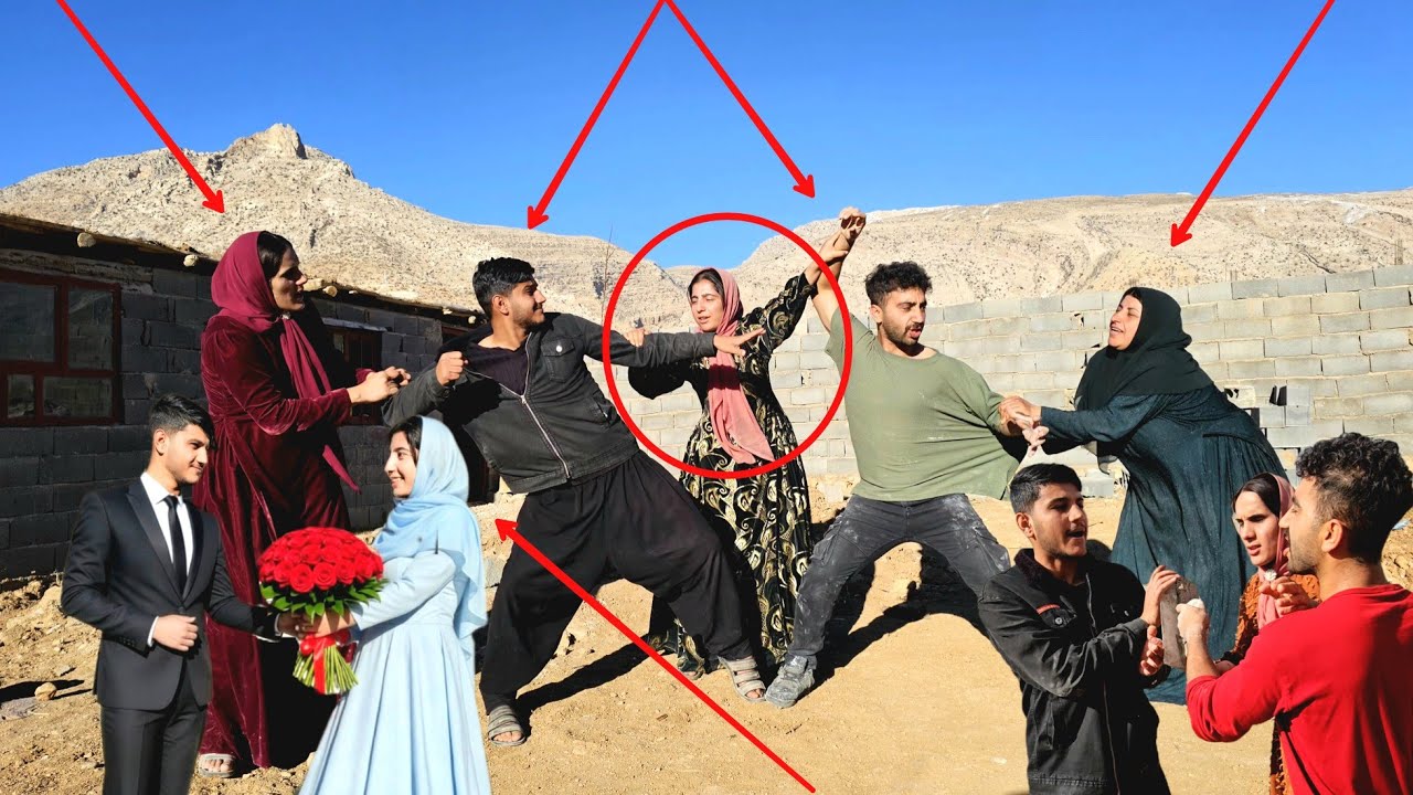 Setareh's boyfriend Arsh attacks Mehdi and Hamideh: Setareh's fear of her marriage