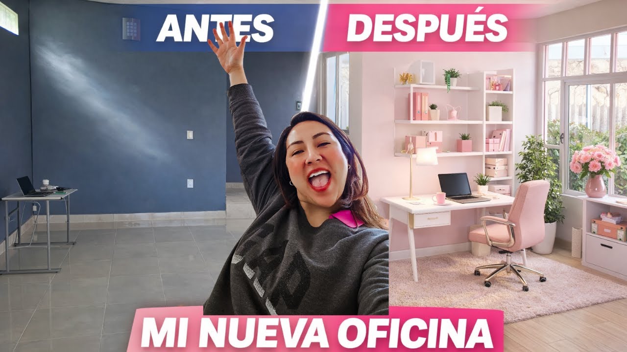 Nueva oficina para trabajar desde casa y fui al super por despensa 🥑🍊🍗