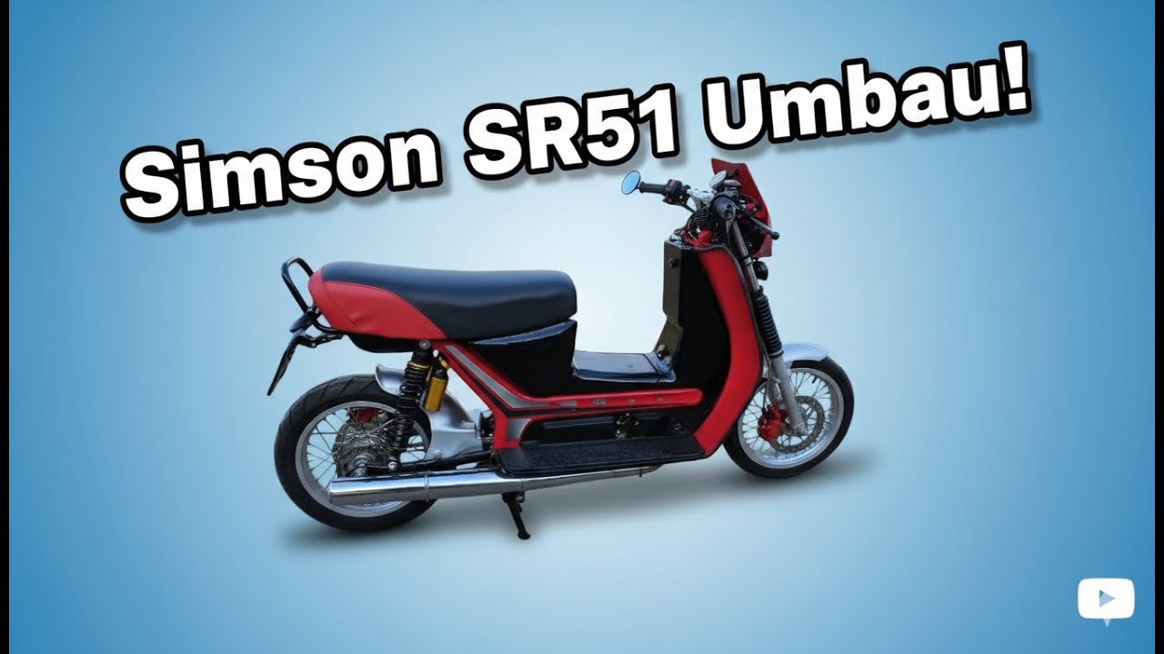 Waldis Umbau einer Simson SR 51. Superlative angesagt!