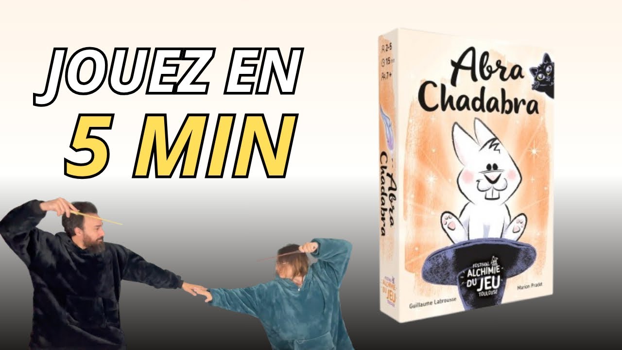 Abra Chadabra - Règles en 5 min avec humour & magie ! 🧙‍♀️🐰
