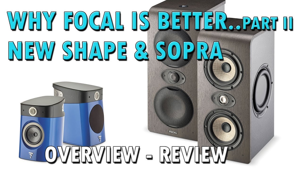 Why Focal Professional Studio Monitors are better II  Shape & Sopra  Review