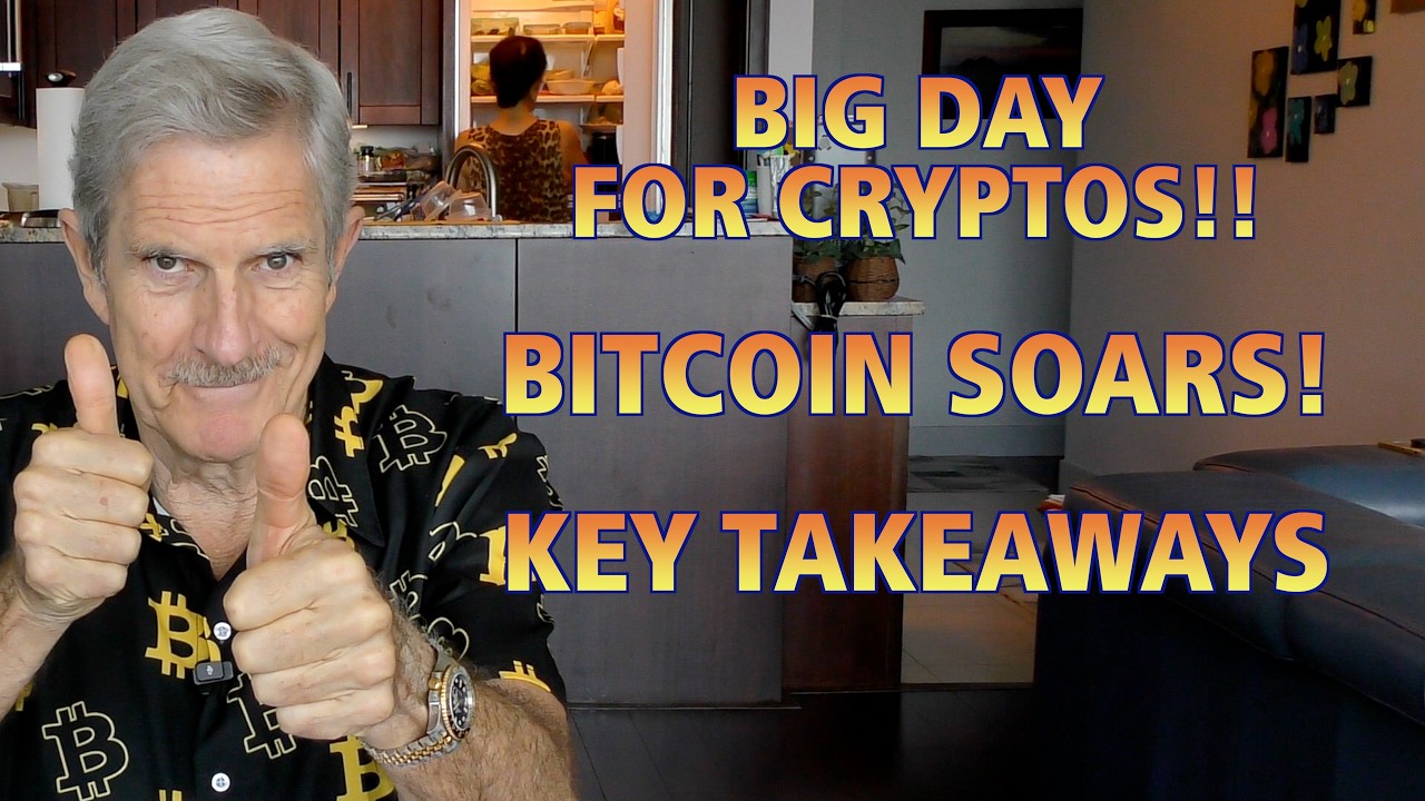 БОЛЬШОЙ ДЕНЬ для криптовалют! BTC РАСТЕТ! Главное