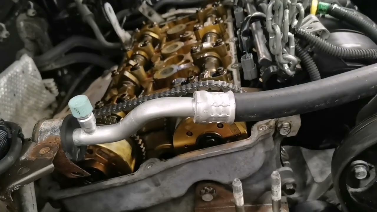 замена цепи ГРМ Mitsubishi asx 2.0