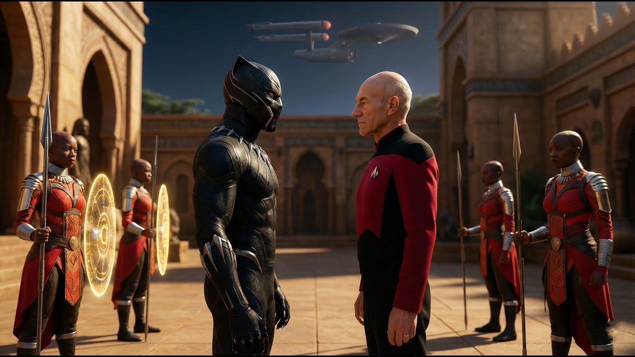 What If Black Panther Entered the Star Trek Universe? | Wakanda Meets Starfleet