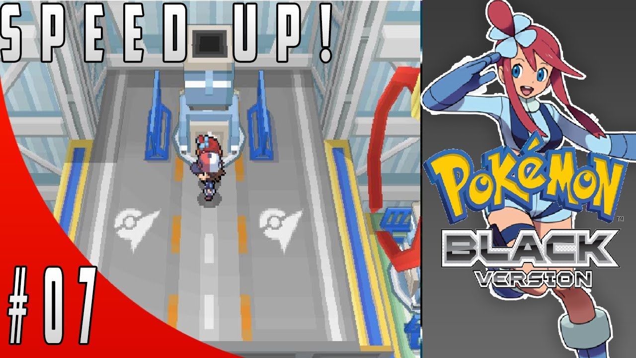Pokemon Black Walkthrough Part 7 - Mistralton City & Gym Leader Skyla (SPEED UP!)