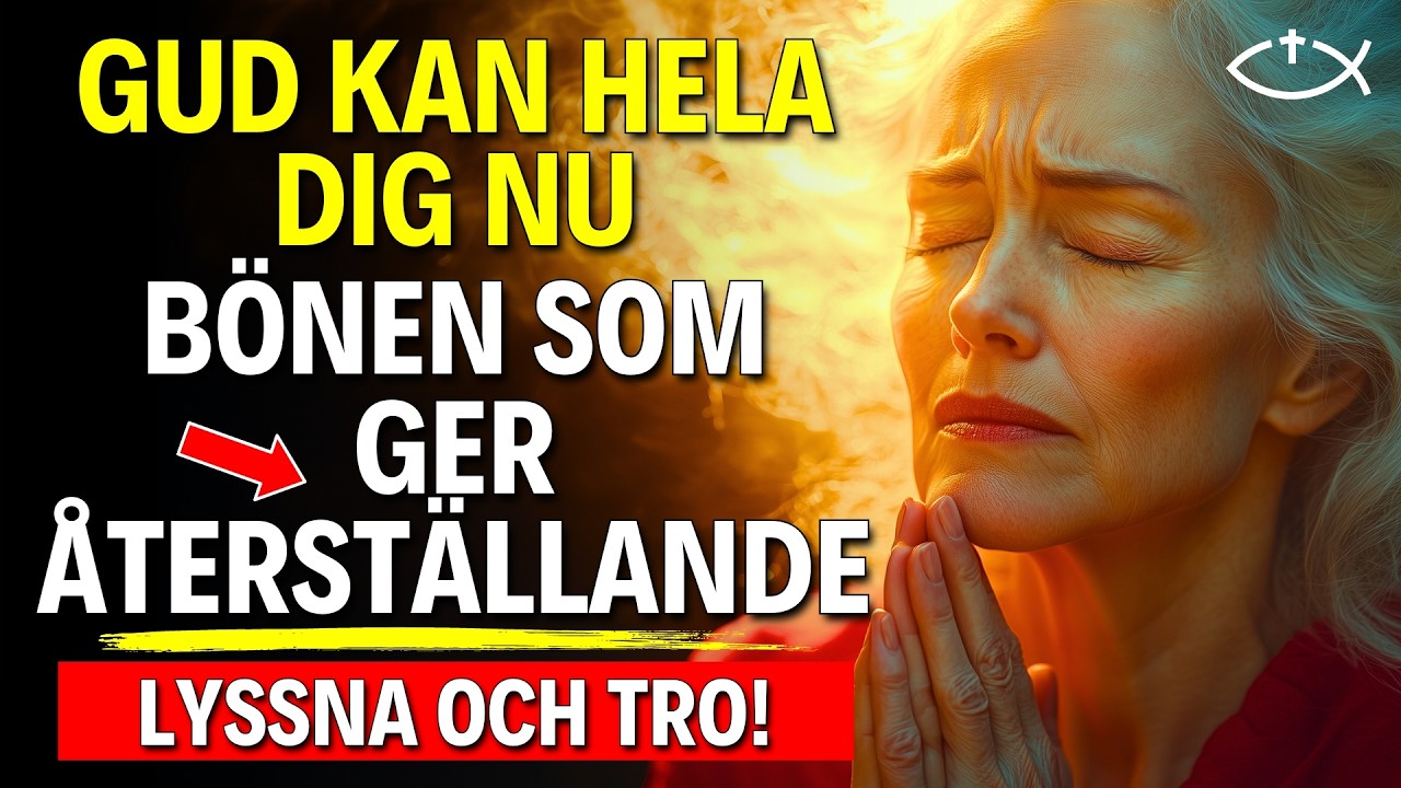 Nog med lidande! Hitta gudomlig helande med denna bön (Jesaja 53:5) | Kraftfull bön