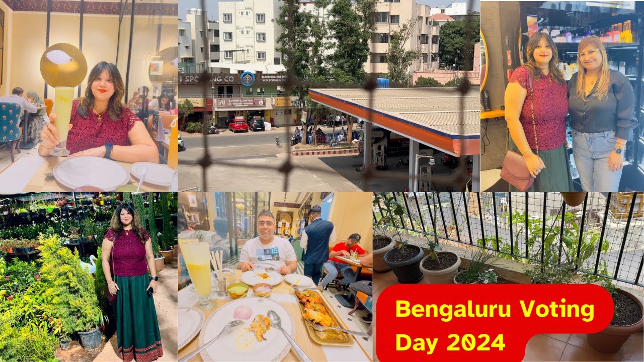 Voting Day Vlog | Parliament Election 2024 in Bengaluru | Enjoyed a fun filled sudden Holiday
