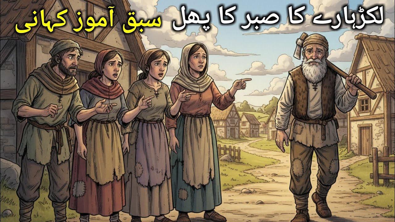 Lakadhare Ka Sabar Ka Phal | Sabaq Amoz Kahaniyan 