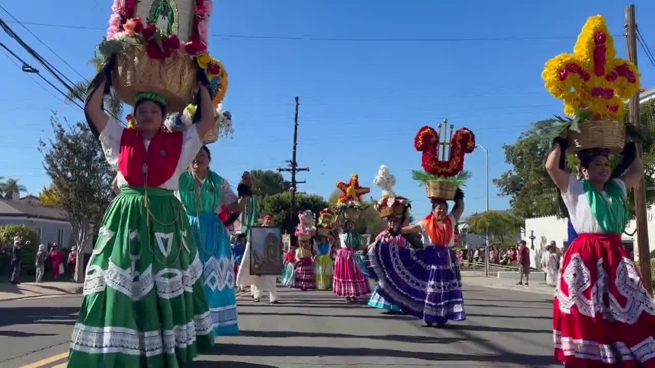 Thousands gather in North Park for annual Our Lady of Guadalupe procession celebration