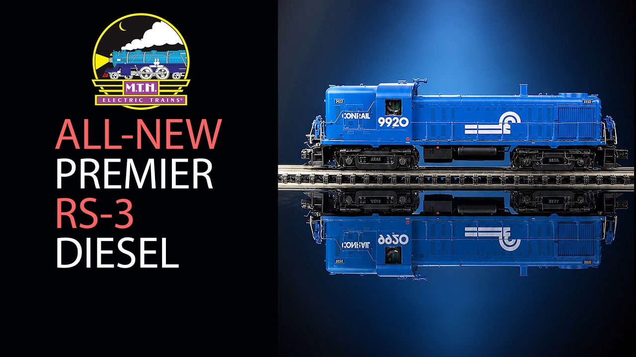 MTH Electric Trains Premier RS-3 Diesel Locomotive Unveiled