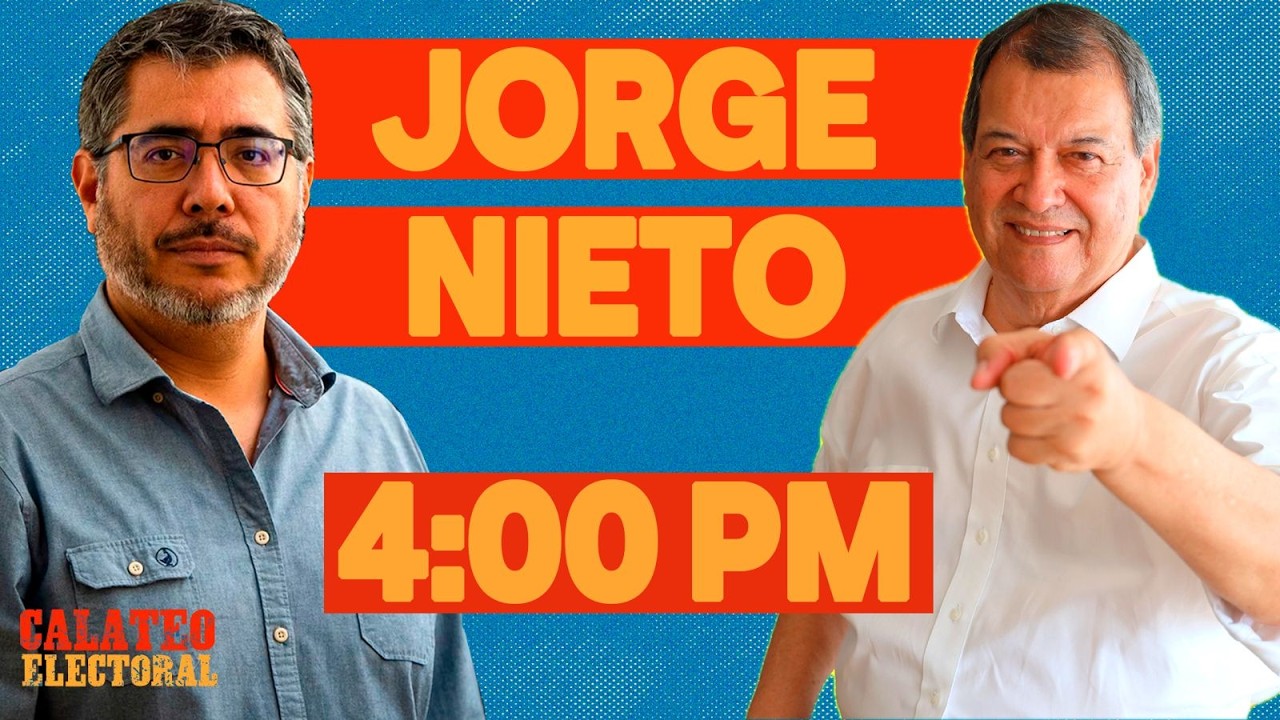 EN VIVO: Entrevista a Jorge Nieto